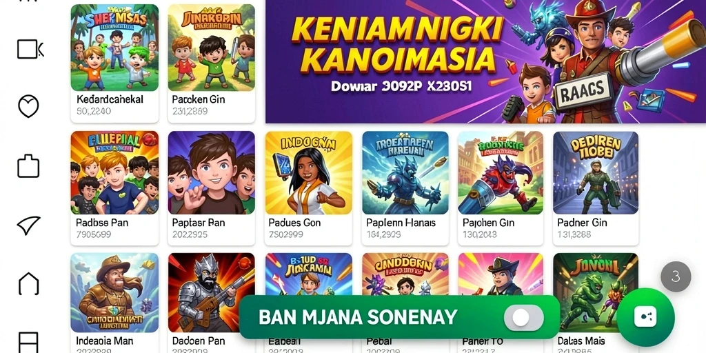 Tampilan utama AGAM69 yang menarik dan interaktif.