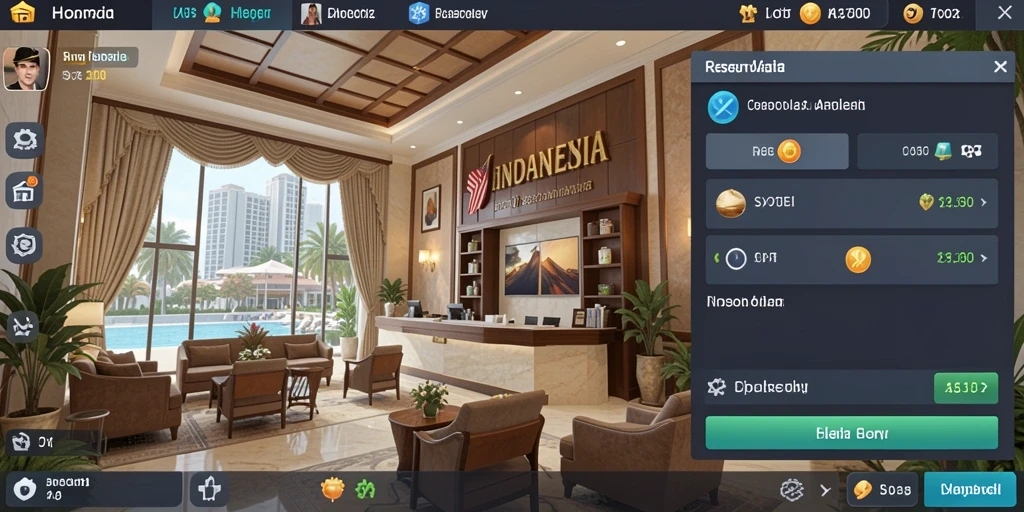Screenshot menampilkan tampilan utama AIR168 yang menawan.