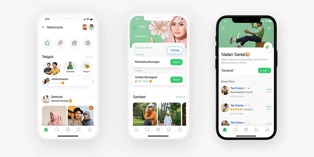 Tangkapan layar menunjukkan grafik yang memukau dan penuh warna.