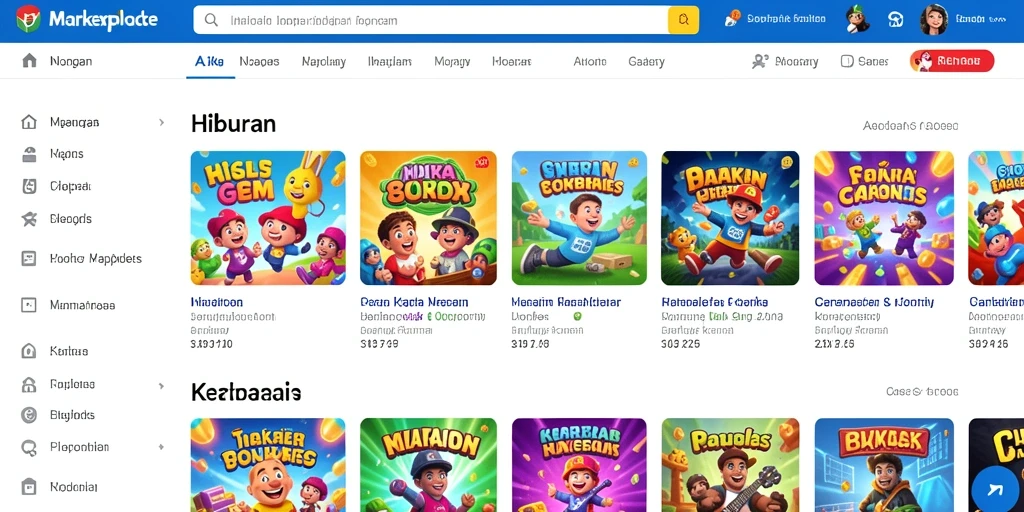 Tampilan antarmuka yang menarik dan user-friendly.