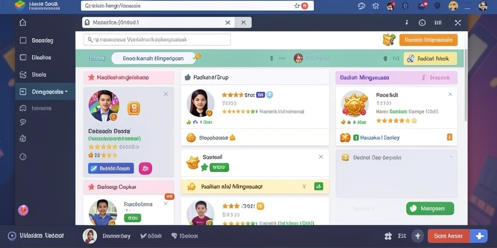 Tangkapan layar gameplay menampilkan aksi seru.