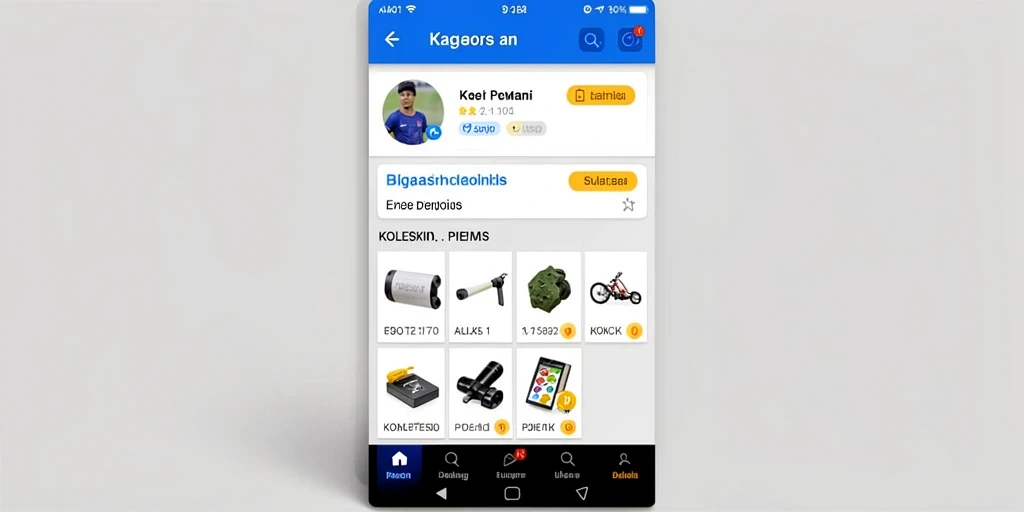 Tampilan utama aplikasi DINGDONGTOGEL yang menarik.