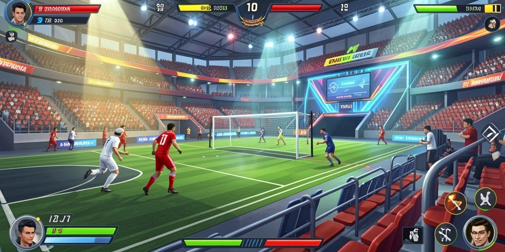 Tampilan grafis yang memukau dan detail yang halus.