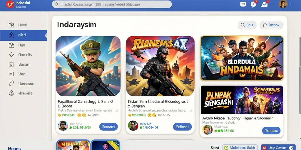 Tampilan antarmuka yang menarik dan mudah digunakan.