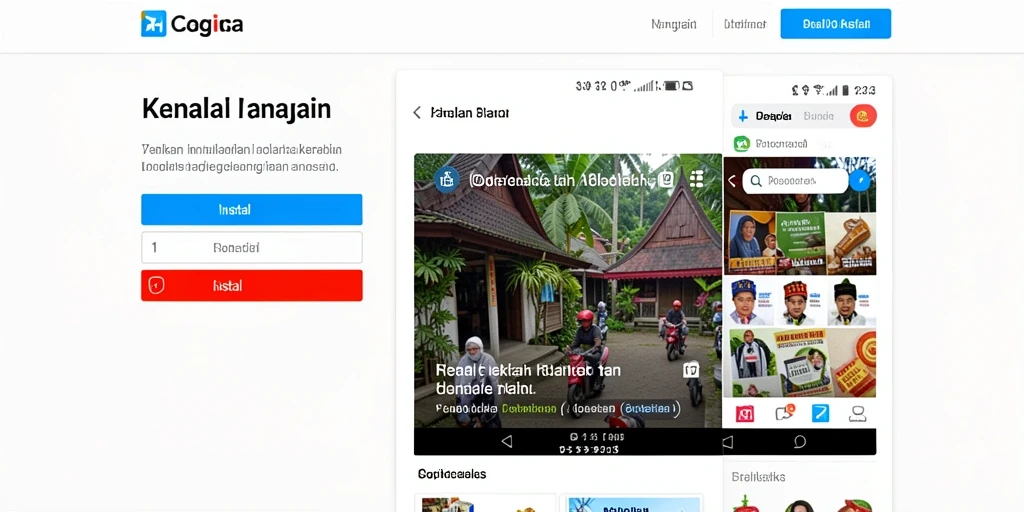 Tampilan antarmuka JKTWIN yang modern dan intuitif.