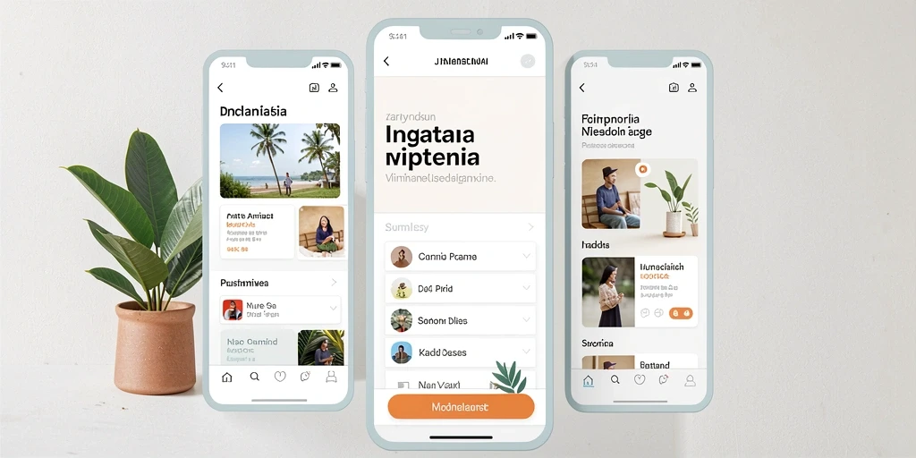 Tampilan awal permainan dengan desain menarik.