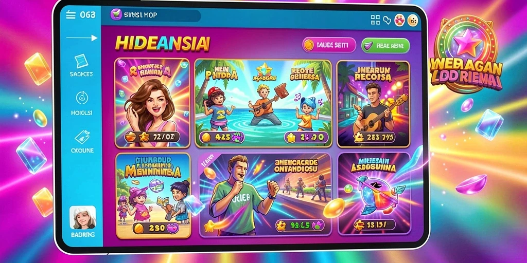 Tampilan antarmuka yang modern dan menarik.