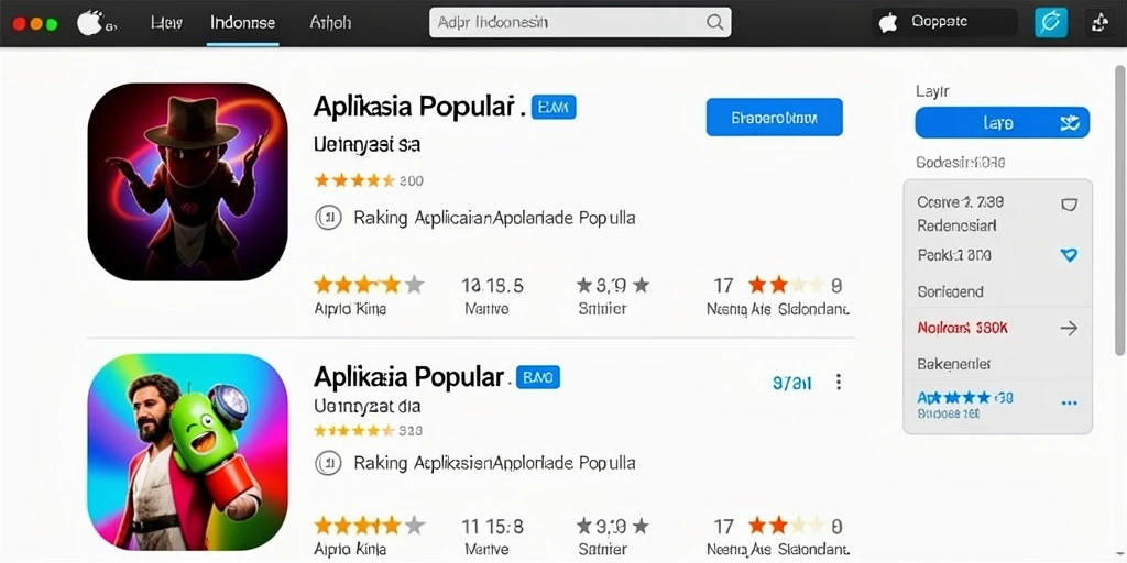 Tampilan awal permainan yang menarik dan intuitif.