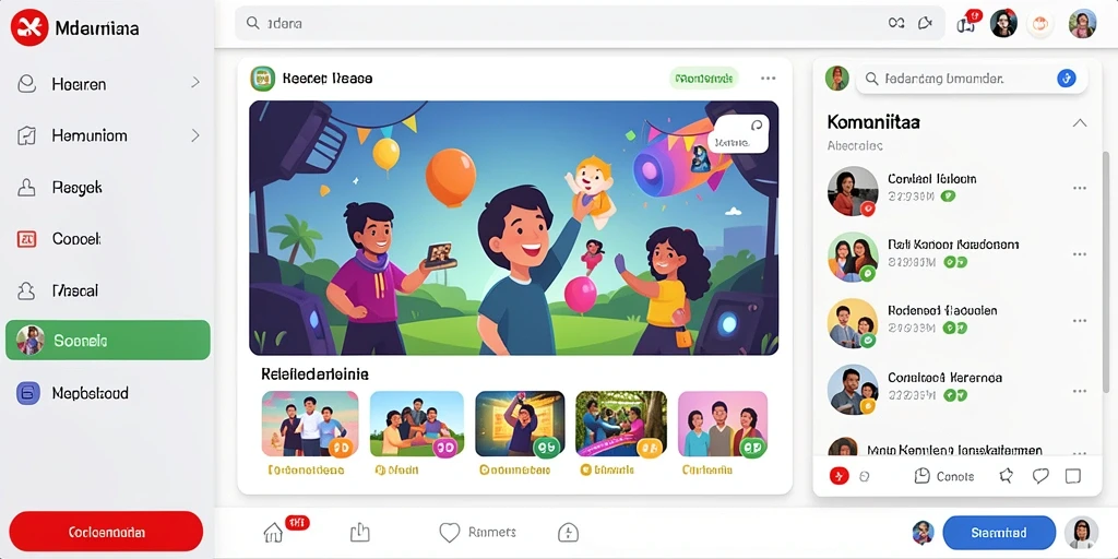 Tampilan awal yang menarik dan menawan.