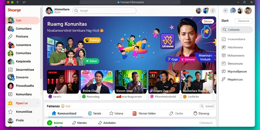Tampilan awal yang memukau dengan karakter heroik.