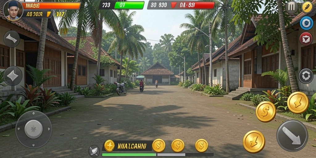 Menampilkan antarmuka utama permainan WE878 yang menarik.