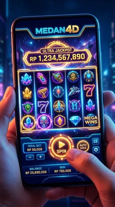 Cuplikan layar menu unduhan medan4d untuk perangkat Android